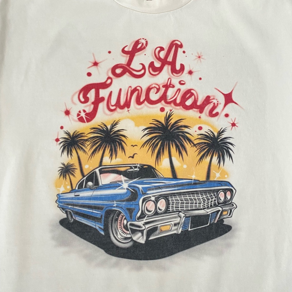 La Function Cream Graphic Tee - image 2
